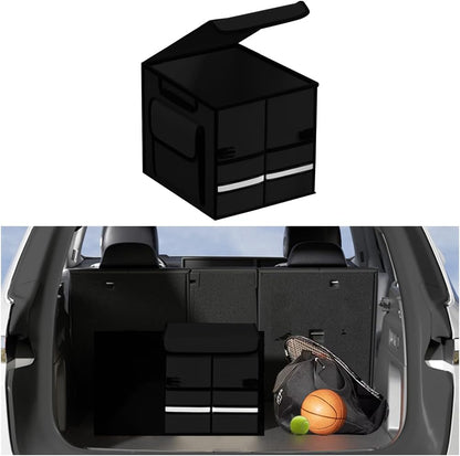 🚙 Say Goodbye to Mess – Heavy-Duty Trunk Organizer